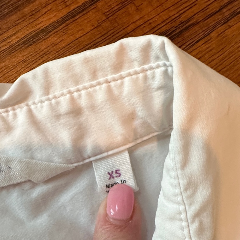 Athleta White Button Down Shirt - image 3